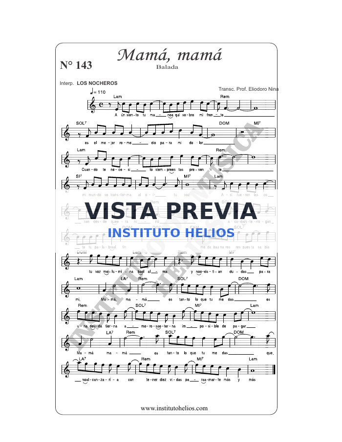 Vista previa de Mama mama
